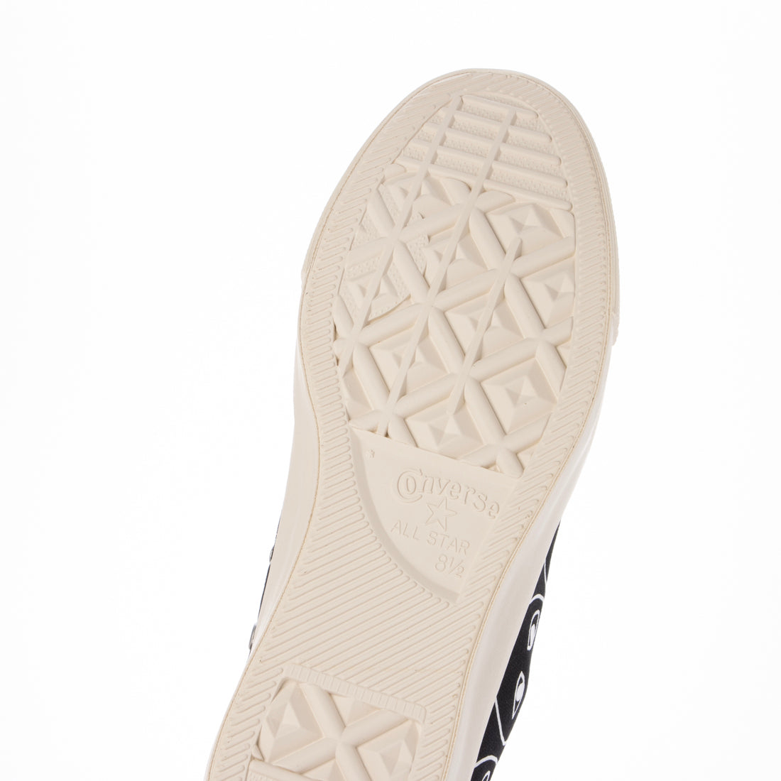 コンバース CONVERSE PLAY CDG × CONVERSE プレイ コムデギャルソン × コンバース CHUCK TAYLOR HI ハイカットスニーカー【AZ-K117-001】 （BLACK） BLACK