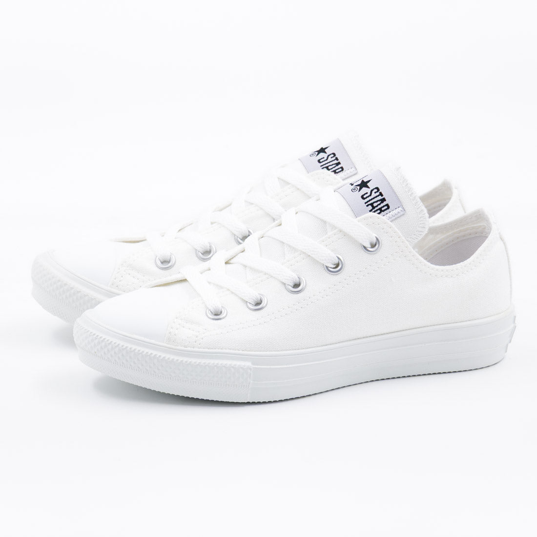 コンバース CONVERSE レディース メンズ スニーカー オールスター ライト OX ローカット 軽量 疲れにくい 履きやすい 定番 （ホワイト/ホワイト） ホワイト/ホワイト