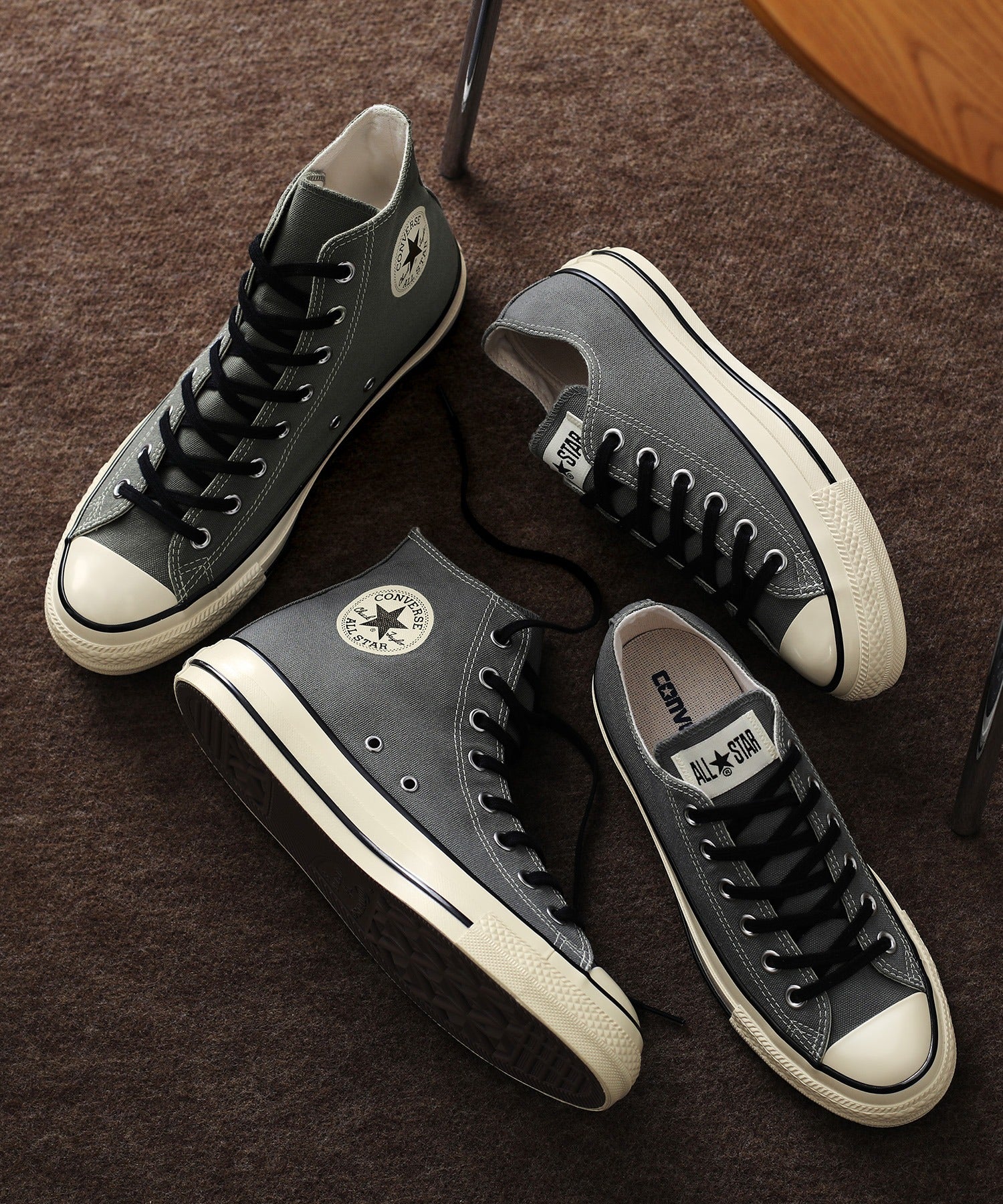 コンバース CONVERSE 【正規品】 ALL STAR AGED CL OX （グレー） グレー