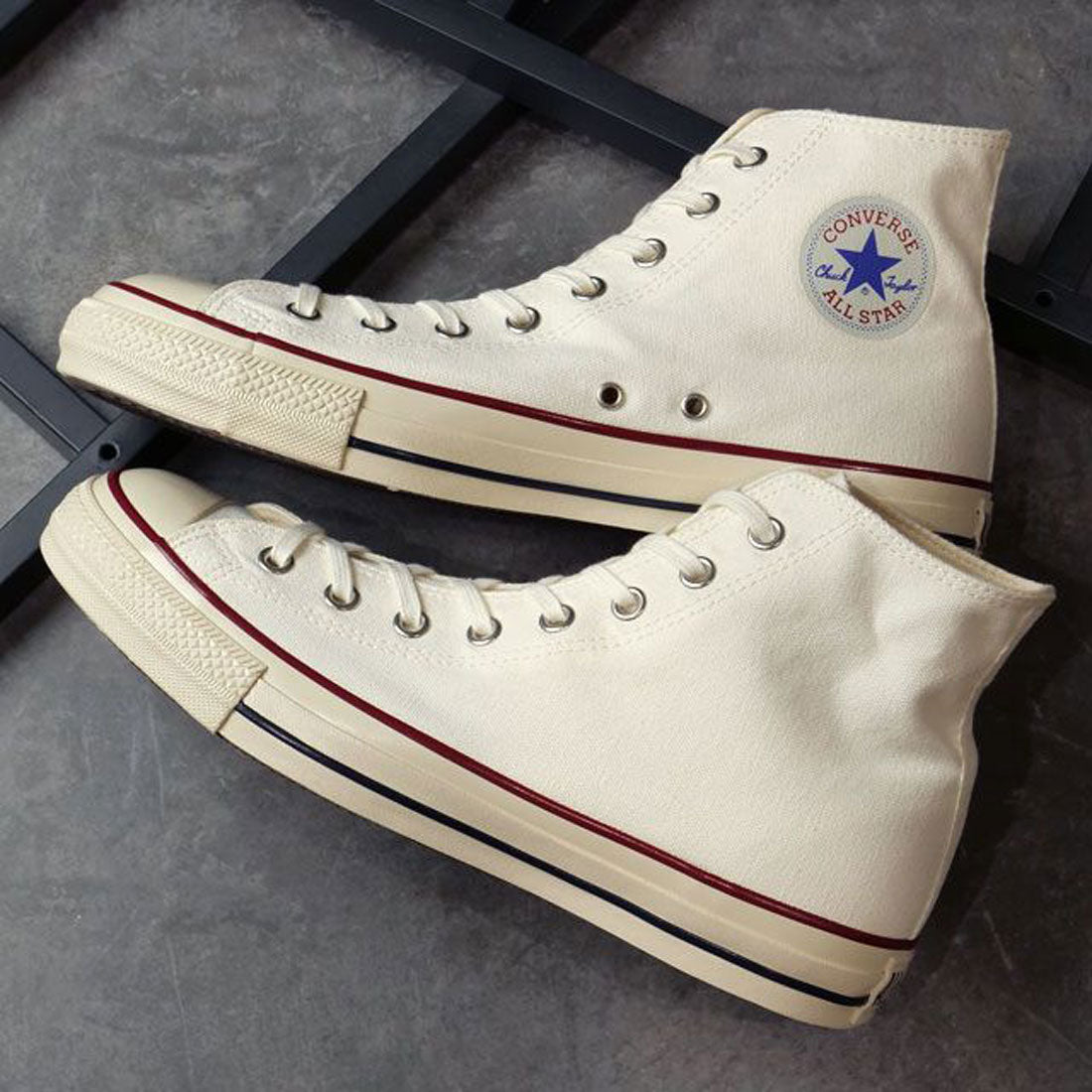 Converse CONVERSE ALL STAR US HI White/Tricolor [31308190 SS23]