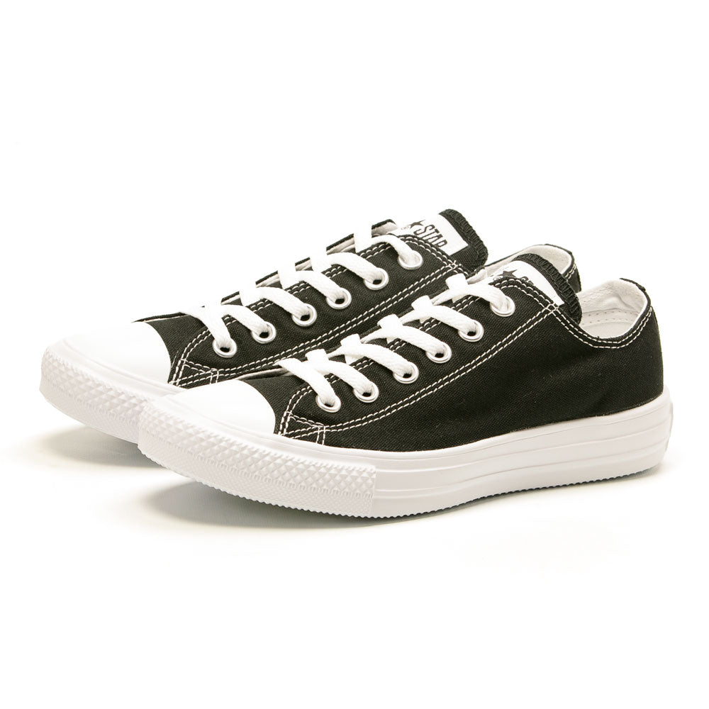 コンバース CONVERSE オールスター ライト OX ローカット 軽量 ALL STAR LIGHT レディース メンズ ユニセックス スニーカー （ブラック） ブラック
