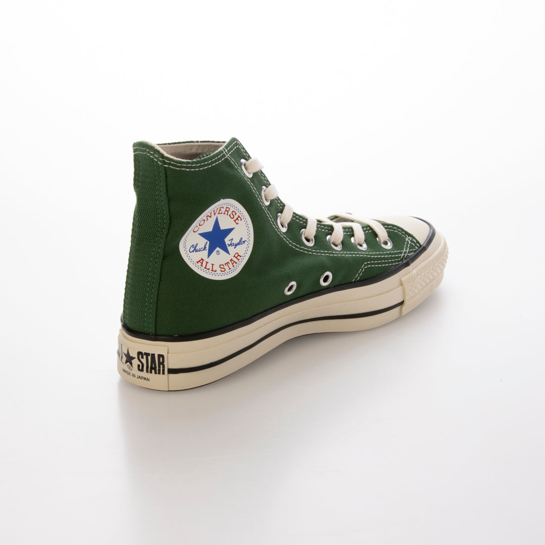 コンバース CONVERSE 日本製 J 80s キャンバス オールスター CANVAS ALL STAR J HI ハイカット スニーカー グリーン シューズ メンズ レディース