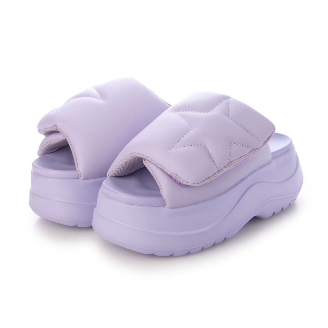 コンバース CONVERSE レディース サンダル 厚底 CHEWY PS （パープル） パープル