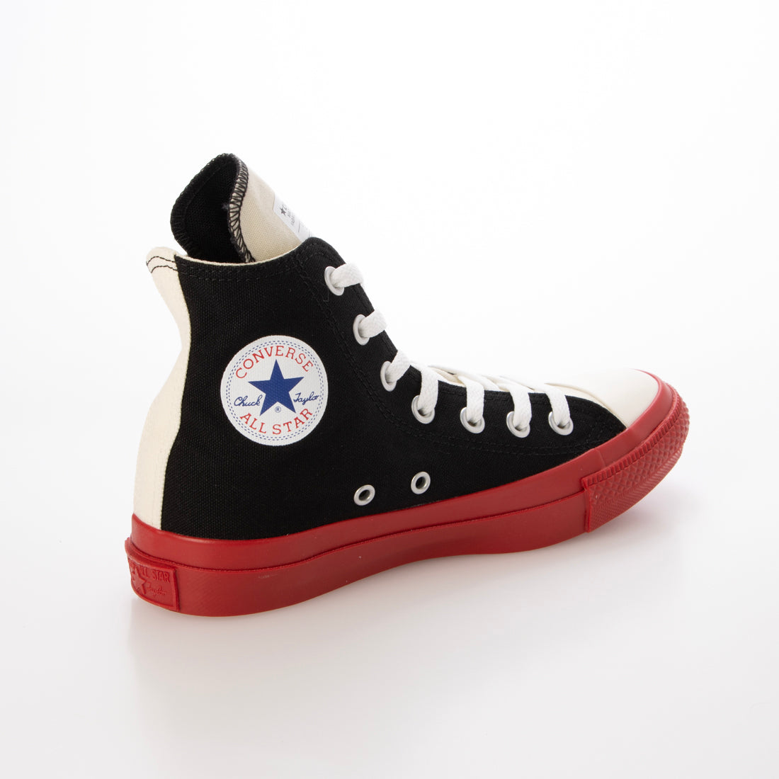 コンバース CONVERSE PLAY CONVERSE CHUCK TAYLOR HIGH BLACK プレイ コムデギャルソン コンバース チェック テイラー ブラック【AZ-K121-001】 （BLACK） BLACK
