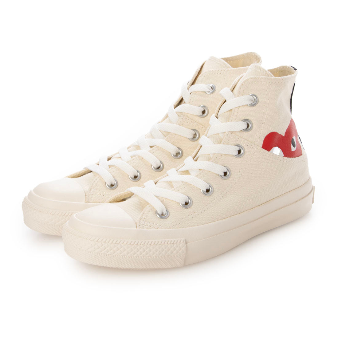 コンバース CONVERSE PLAY CONVERSE CHUCK TAYLOR WHITE プレイ コム デ ギャルソン×コンバース【AZ-K119-001】 （WHITE） WHITE