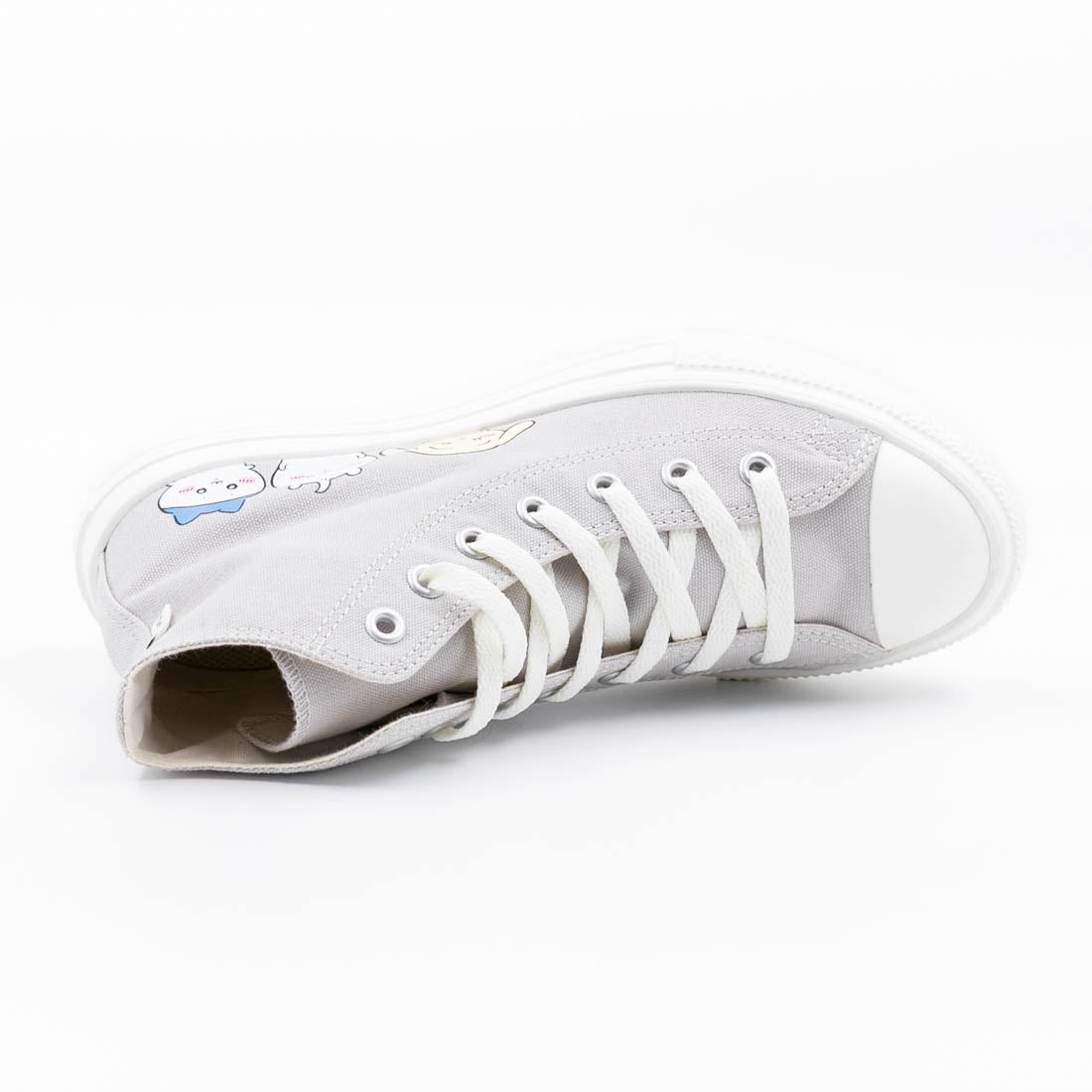 コンバース CONVERSE レディース スニーカー オールスター ライト PLTS PT HI / ちいかわ ハイカット コラボスニーカー 厚底 （ライトグレー） ライトグレー