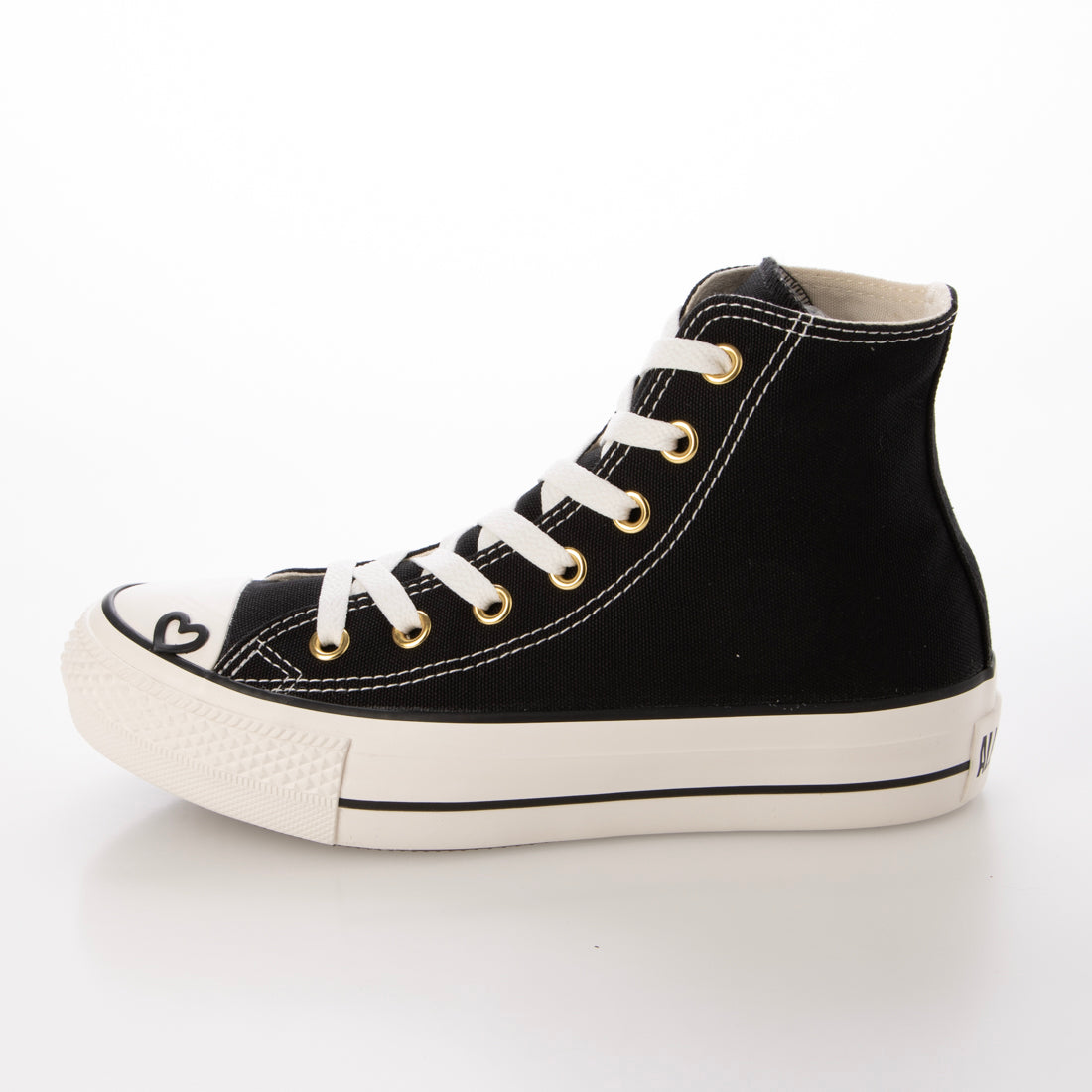 コンバース CONVERSE レディース スニーカー ハイカット ALL STAR PLTS HEARTPOINT HI （ブラック） ブラック
