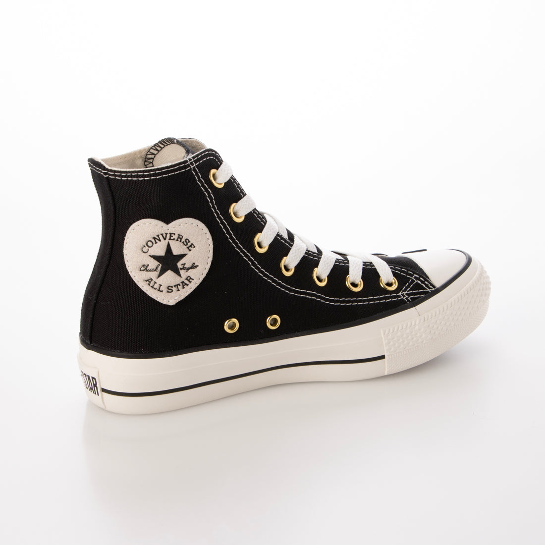 コンバース CONVERSE レディース スニーカー ハイカット ALL STAR PLTS HEARTPOINT HI （ブラック） ブラック
