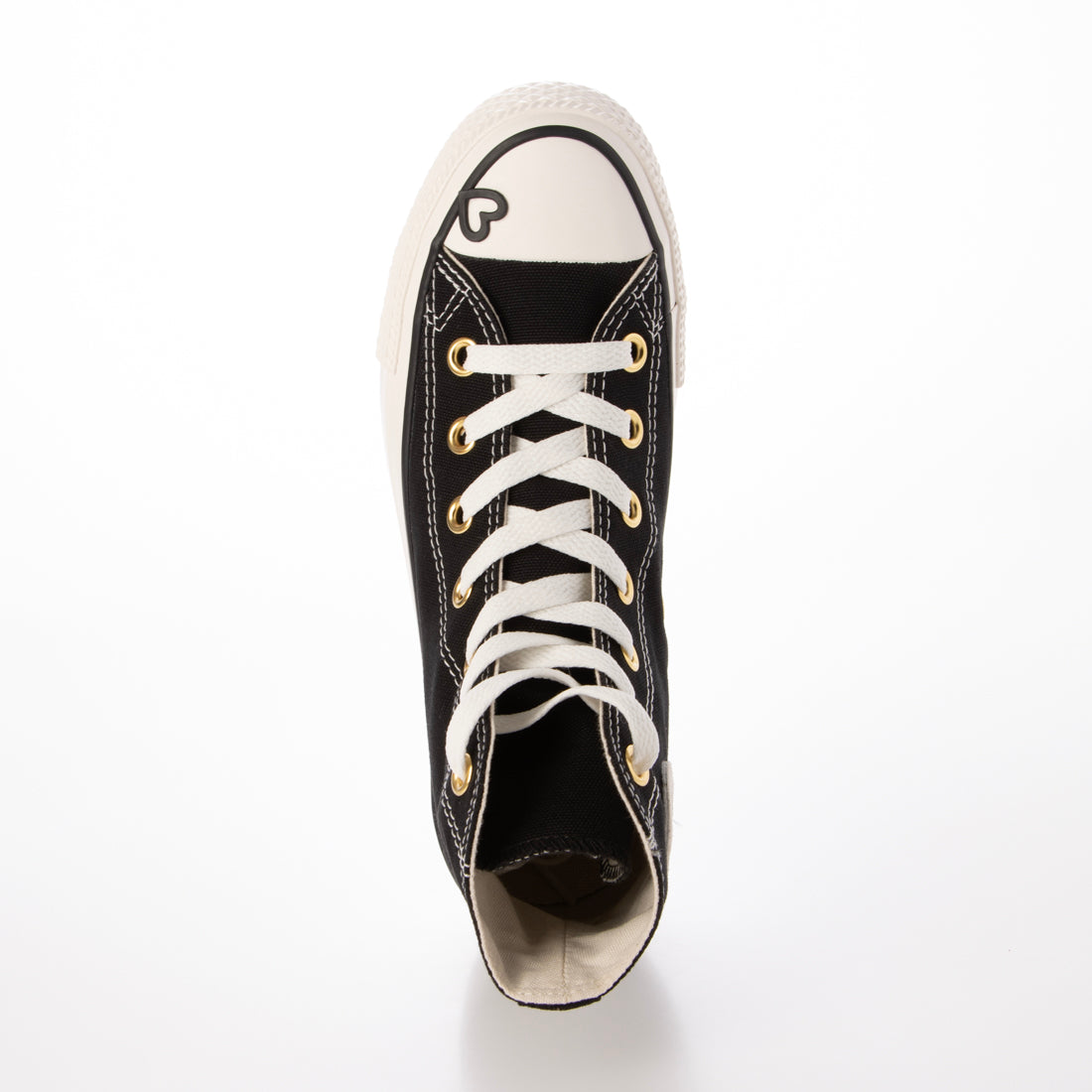 コンバース CONVERSE レディース スニーカー ハイカット ALL STAR PLTS HEARTPOINT HI （ブラック） ブラック