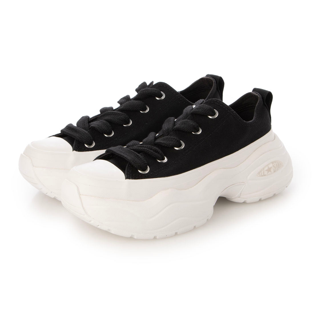 コンバース CONVERSE レディース スニーカー 厚底 ALL STAR SURGETRAINER OX （ブラック） ブラック