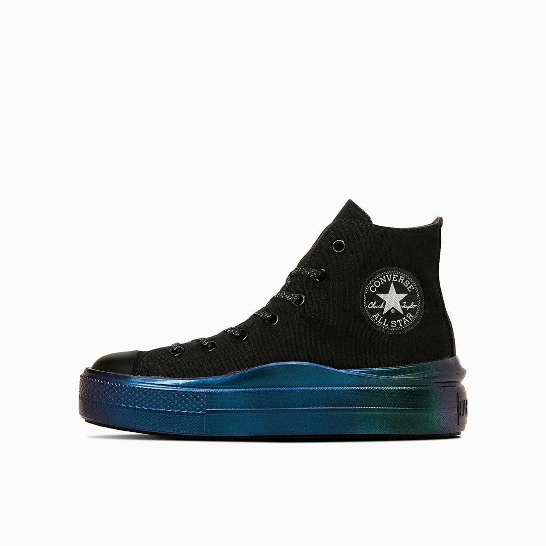 コンバース CONVERSE オールスター ライト PLTS II ホロソール HI（ALL STAR LIGHT PLTS II HOLOSOLE HI） （ブラック/オーロラブラック） ブラック/オーロラブラック