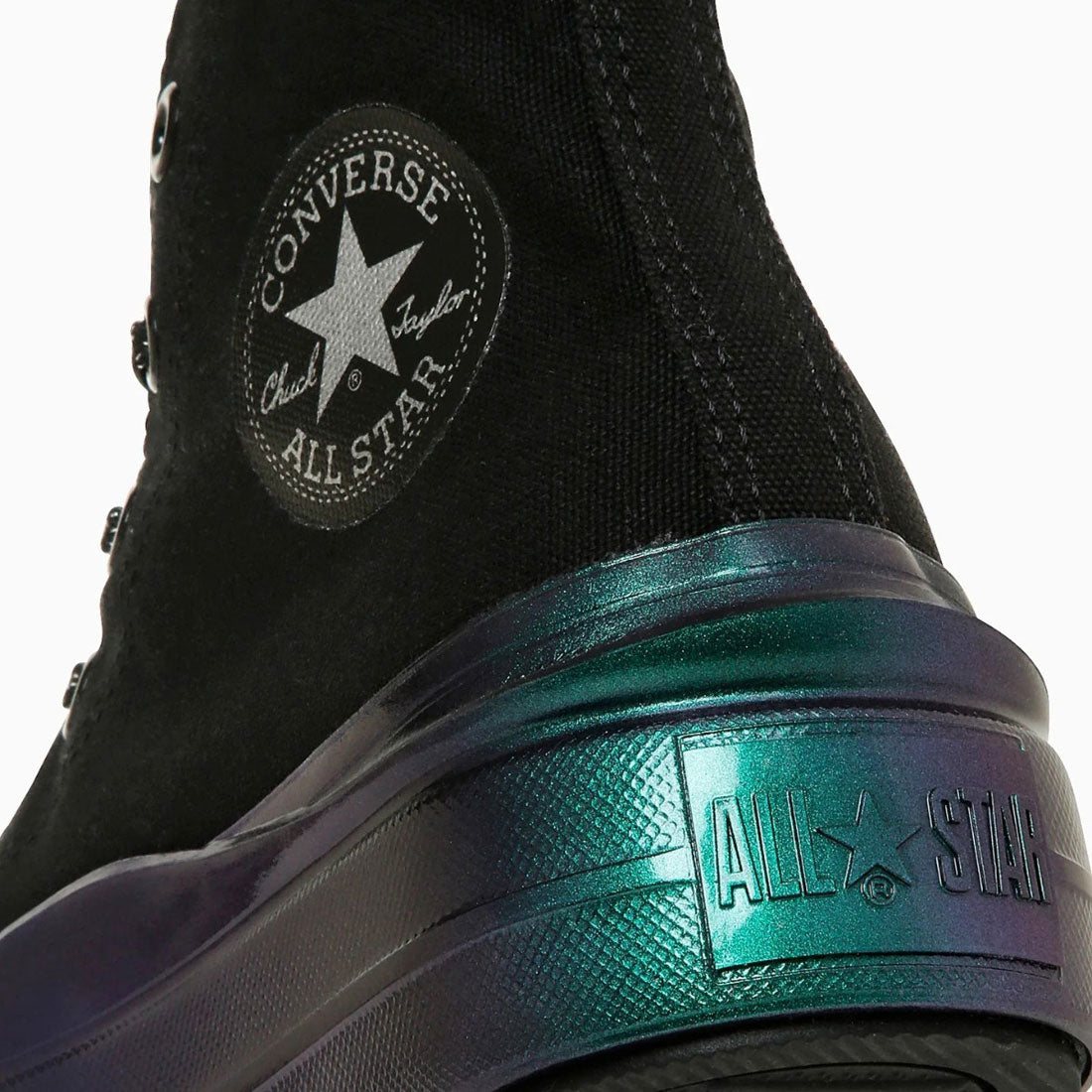 コンバース CONVERSE オールスター ライト PLTS II ホロソール HI（ALL STAR LIGHT PLTS II HOLOSOLE HI） （ブラック/オーロラブラック） ブラック/オーロラブラック