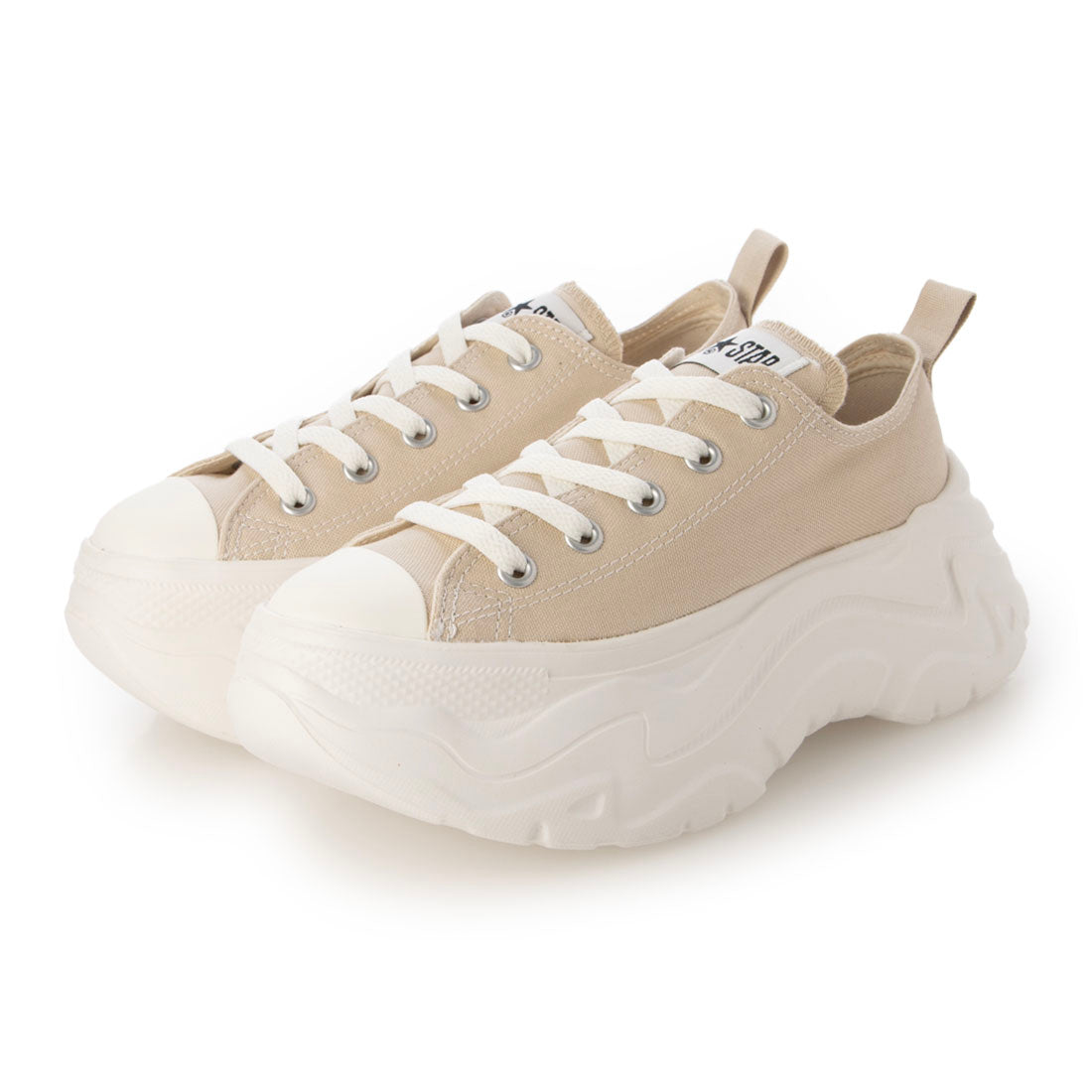 コンバース CONVERSE レディース スニーカー ローカット 厚底 ALL STAR CITYHIKE OX （ベージュ） ベージュ