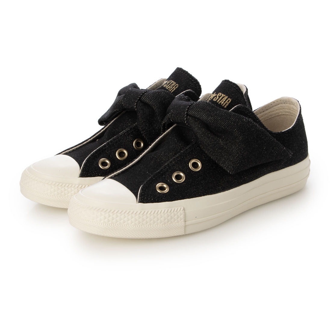 コンバース CONVERSE レディース スニーカー ローカット リボン ALL STAR RIBBONSTRAP DM OX （ブラック） ブラック