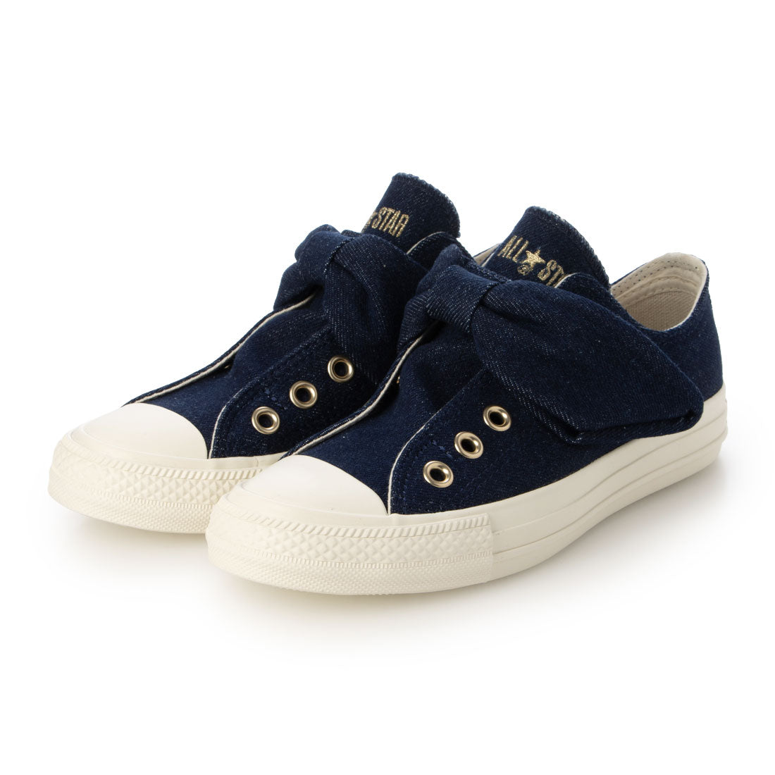 コンバース CONVERSE レディース スニーカー ローカット リボン ALL STAR RIBBONSTRAP DM OX （ネイビー） ネイビー