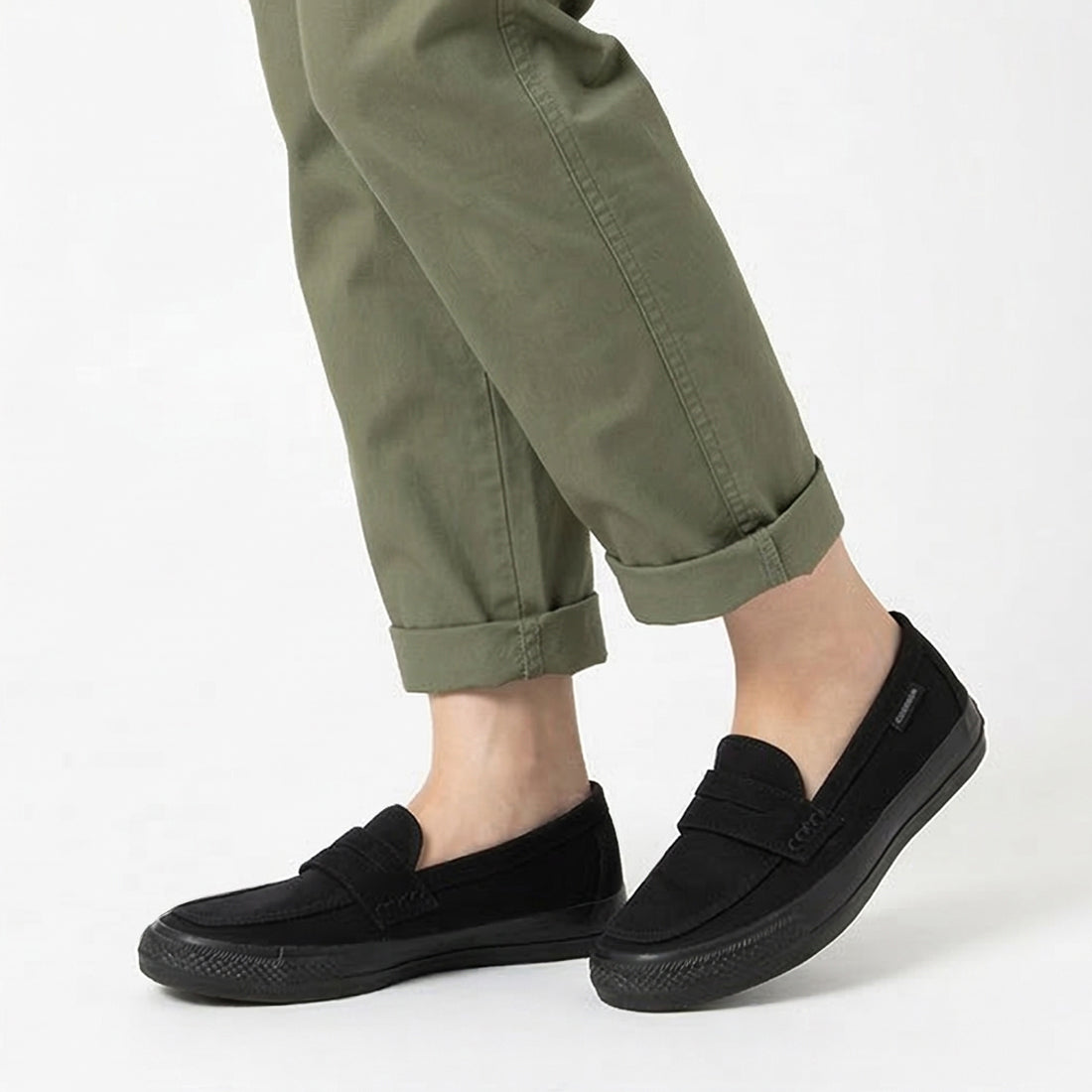 コンバース CONVERSE CXP LOAFER（CXP ローファー） （ブラック/ホワイト） ブラック/ホワイト