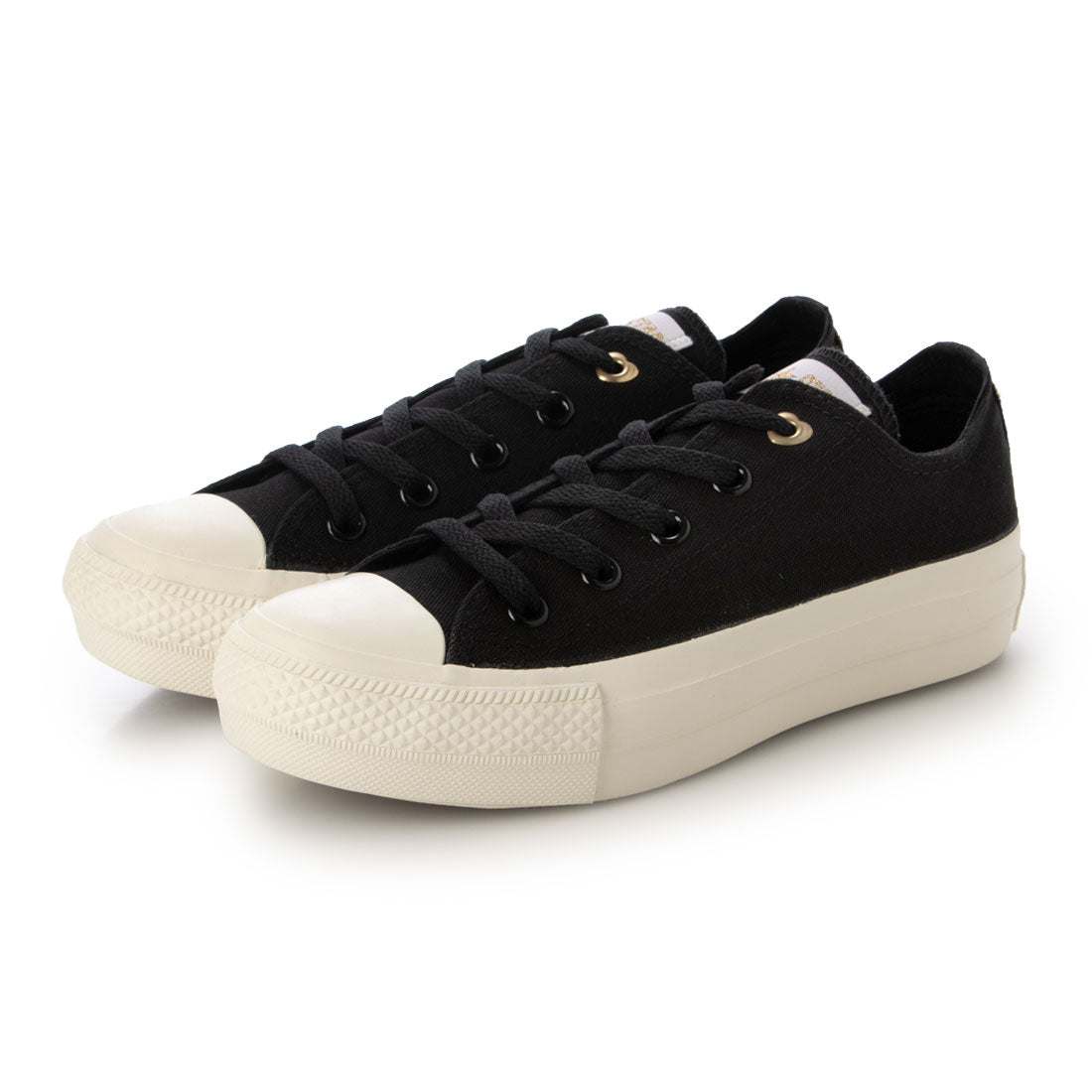 コンバース CONVERSE レディース スニーカー ローカット ALL STAR PLTS BACKHEART OX （ブラック） ブラック