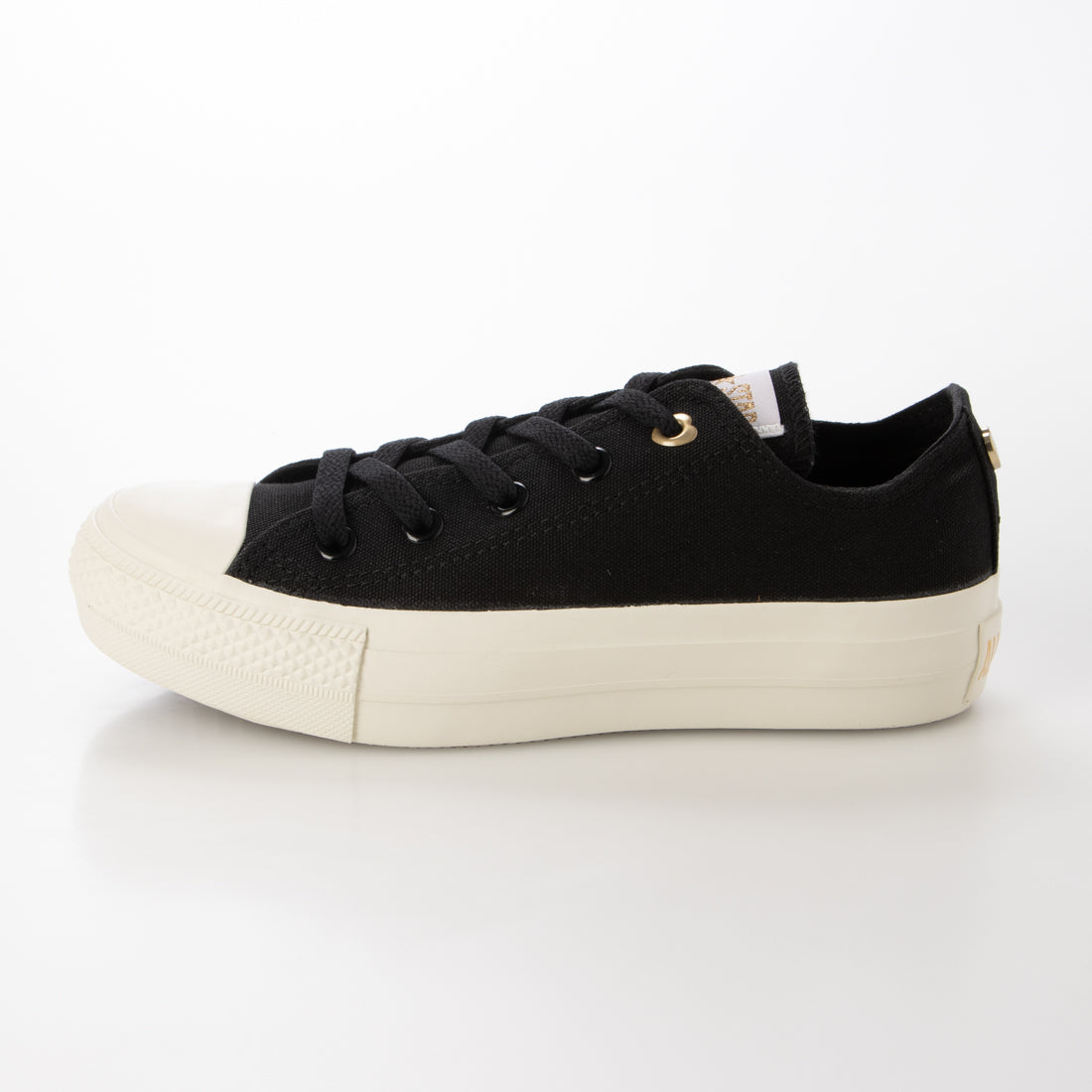 コンバース CONVERSE レディース スニーカー ローカット ALL STAR PLTS BACKHEART OX （ブラック） ブラック