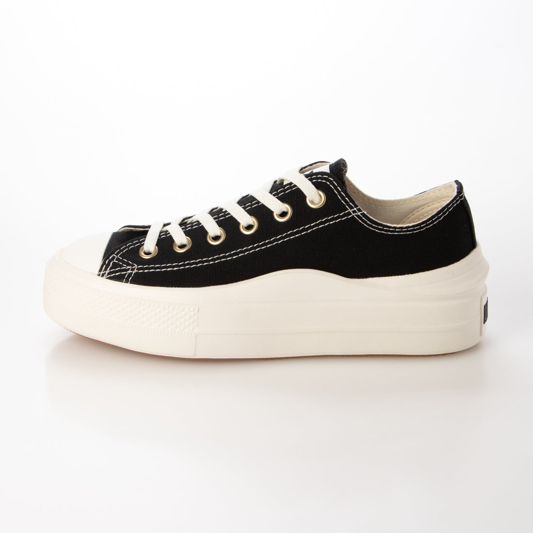コンバース CONVERSE レディース スニーカー 厚底 ローカット ALL STAR LIGHT PLTS Ⅱ GE OX （ブラック） ブラック