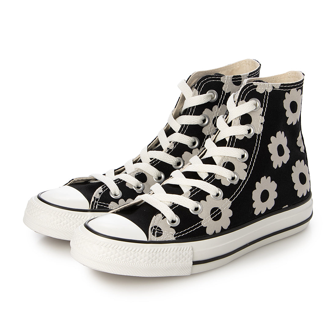 コンバース CONVERSE レディース スニーカー ハイカット ALL STAR FLOWERPRINT HI （ブラック） ブラック