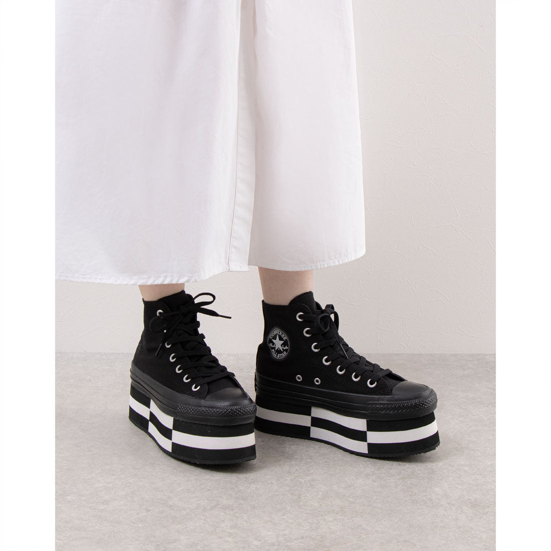 コンバース CONVERSE レディース スニーカー ハイカット 厚底 ALL STAR CHUNKYBLOCK HI