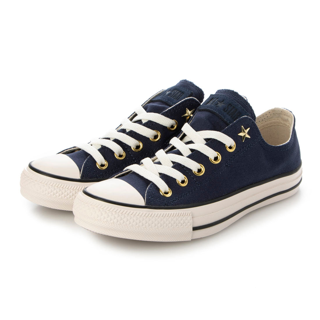 コンバース CONVERSE レディース スニーカー ローカット スリッポン ALL STAR ST SLIP OX,ネイビー