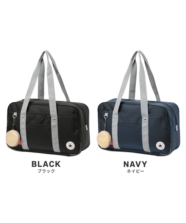 CONVERSE CONVERSE CONVERSE School Bag Sukuba nylon Girls High School Students Junior High School Students Commuting Student Bag black Brown Cherish CONVERSE 20102