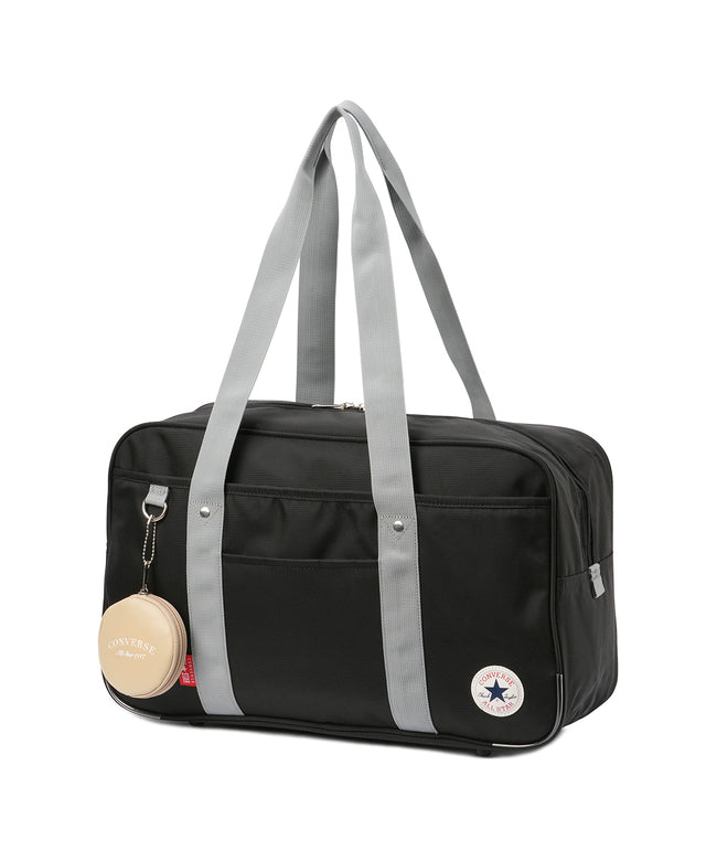 CONVERSE CONVERSE CONVERSE School Bag Sukuba nylon Girls High School Students Junior High School Students Commuting Student Bag black Brown Cherish CONVERSE 20102
