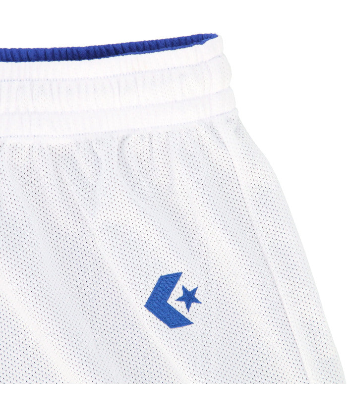 コンバース CONVERSE CONVERSE コンバース バスケット リバーシブルパンツ 短パン ハーフパンツ 半パン ゲ （Rブルー/ホワイト） Rブルー/ホワイト