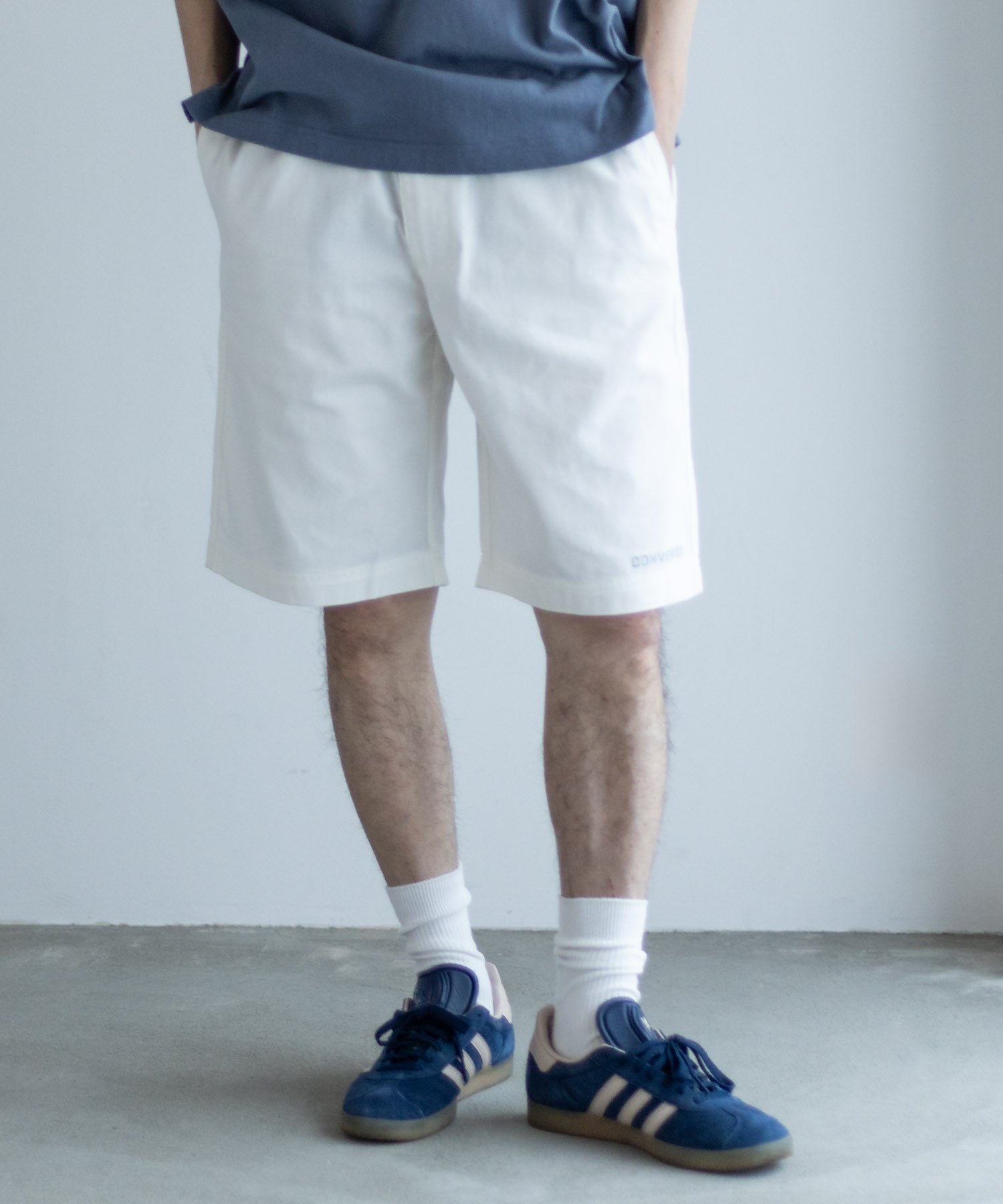コンバース CONVERSE ツイルイージーショートパンツ （カーキ） カーキ