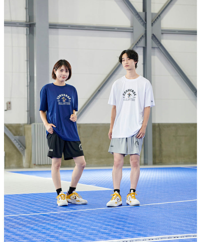 コンバース CONVERSE コンバース CONVERSE バスケット プラクティスパンツ ポケット付き メンズ レディース 半ズボン ハーフパンツ 短パン 部活 クラブ （1300 シルバー） 1300 シルバー