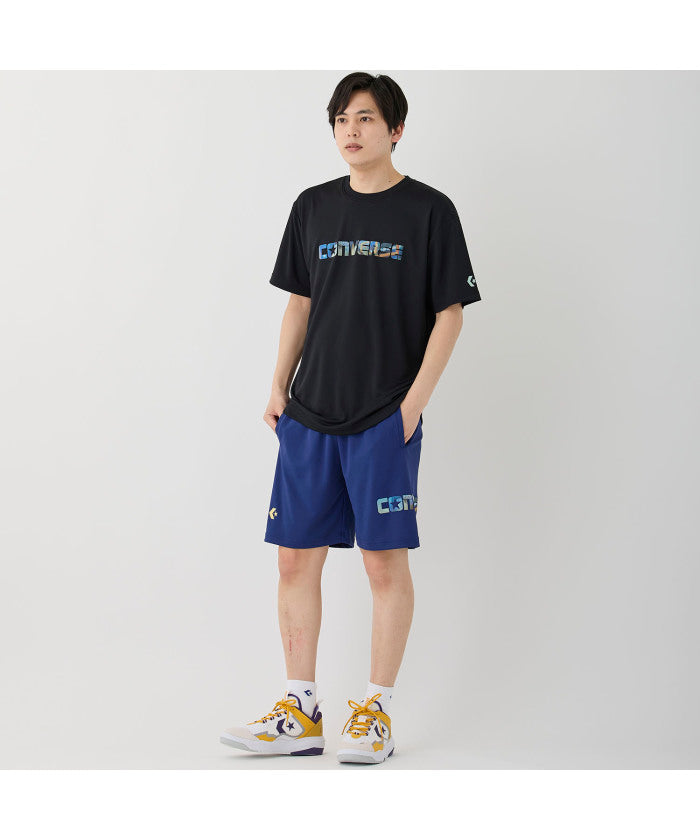 コンバース CONVERSE コンバース CONVERSE バスケット プラクティスパンツ ポケット付き メンズ レディース バスケ 練習用 中学生 高校生 部活 吸汗 速乾 （2800 C.ネイビー） 2800 C.ネイビー
