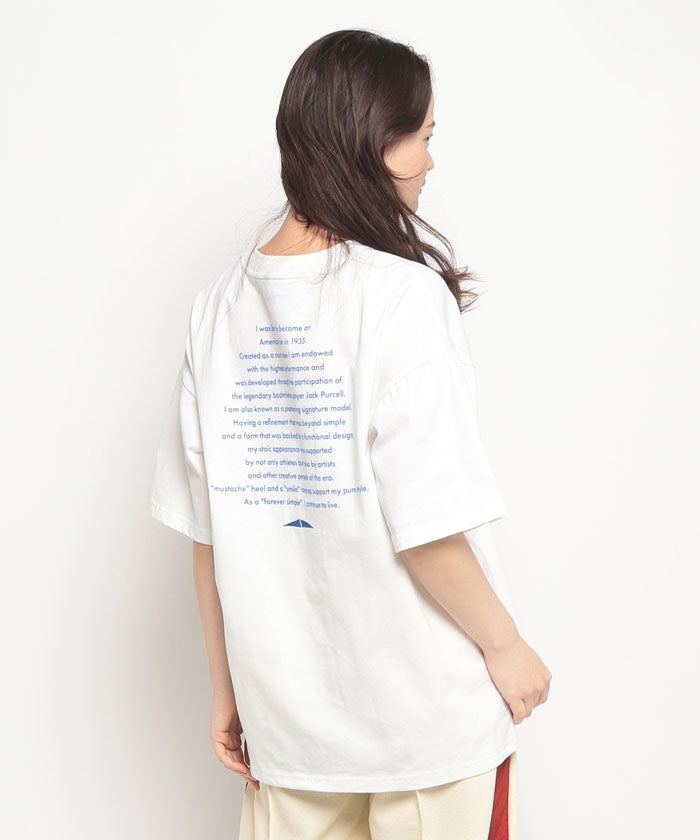 コンバース CONVERSE 【CONVERSE / コンバース】天竺 チャックテイラーグラフィック 半袖 Tシャツ オーバーサイズ バックプリント プリントT 4222ー4800