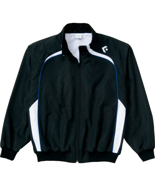 コンバース CONVERSE 1F ウォームアップジャケット （ブラック/ホワイト） ブラック/ホワイト