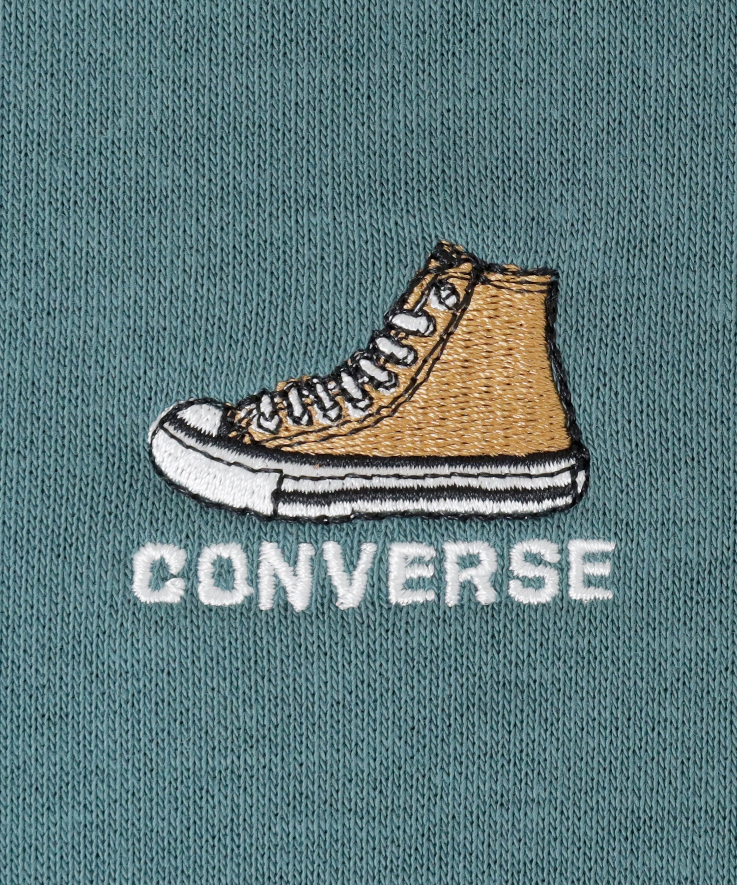 コンバース CONVERSE オールスター シューズ ワンポイント 刺繍 裏毛 スウェット トレーナー レディース メンズ ユニセックス ブラック