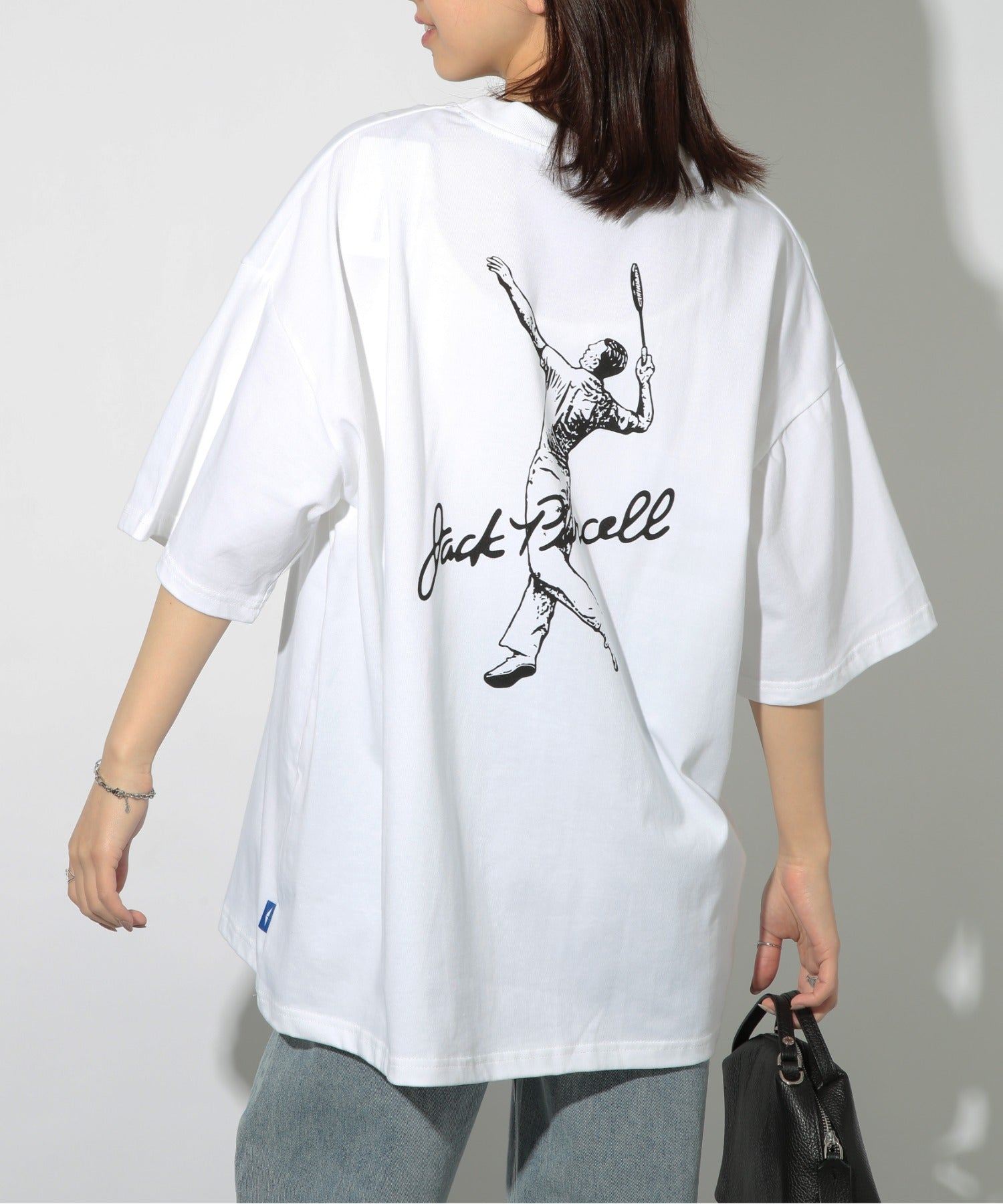 CONVERSE CONVERSE 【CONVERSE / CONVERSE】 Jersey Chuck Taylor Graphic Short Sleeve T-Shirt Oversized Back Print Print T 4222-4800