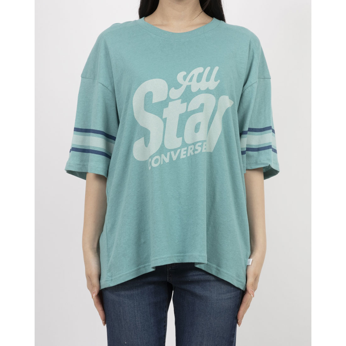 コンバース CONVERSE CONVERSE ネップ スラブ フットボール Tシャツ （オフホワイト） オフホワイト