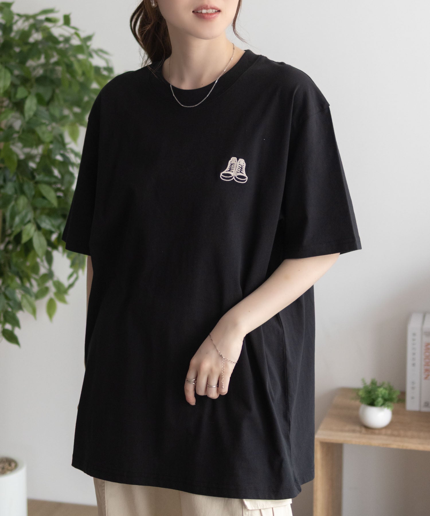 コンバース CONVERSE バックBOXプリントTシャツ （ピンク） ピンク