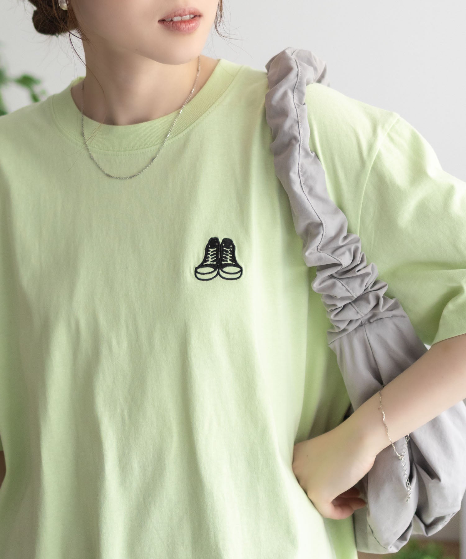 コンバース CONVERSE バックBOXプリントTシャツ （ピンク） ピンク
