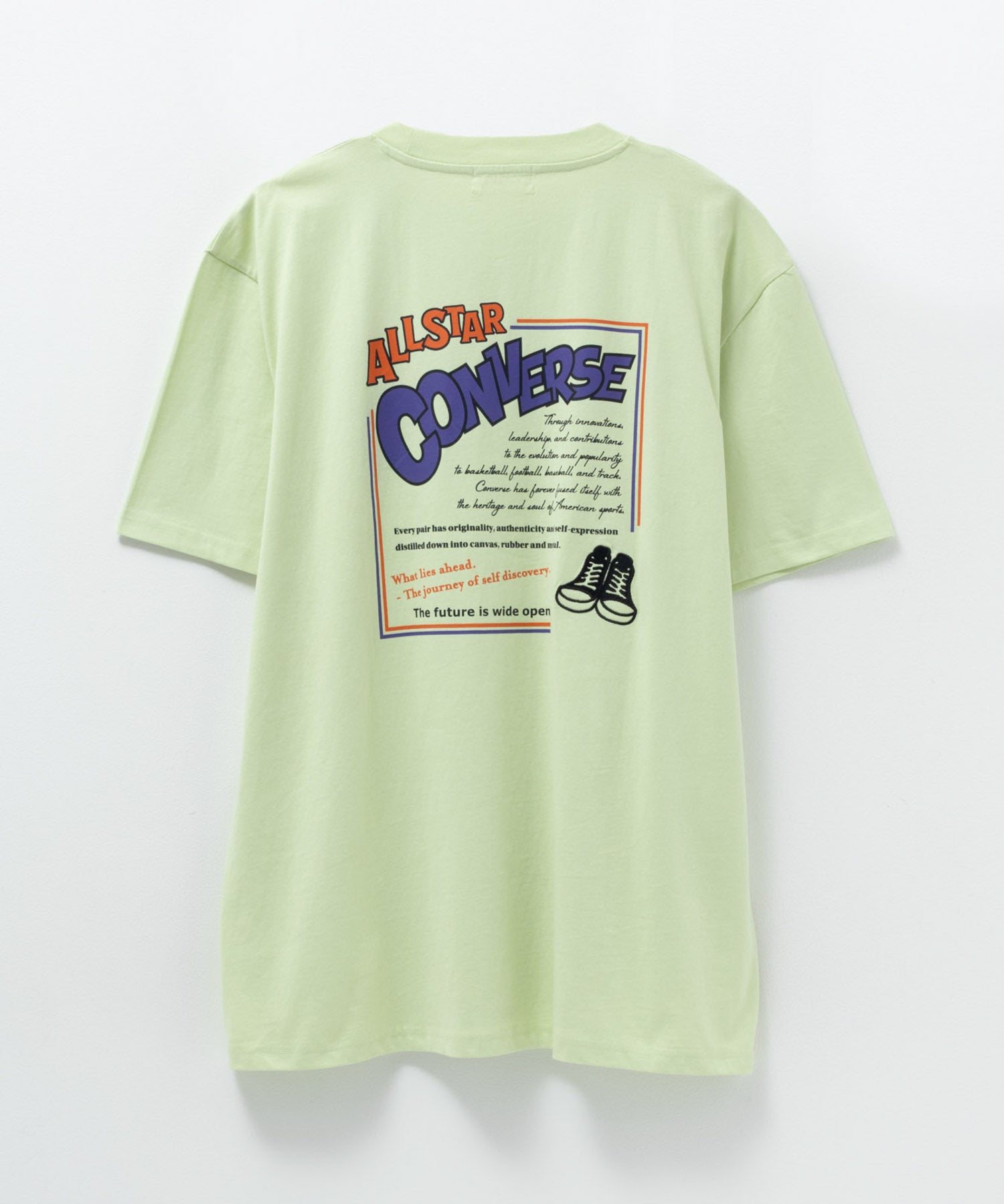 コンバース CONVERSE バックBOXプリントTシャツ （ピンク） ピンク