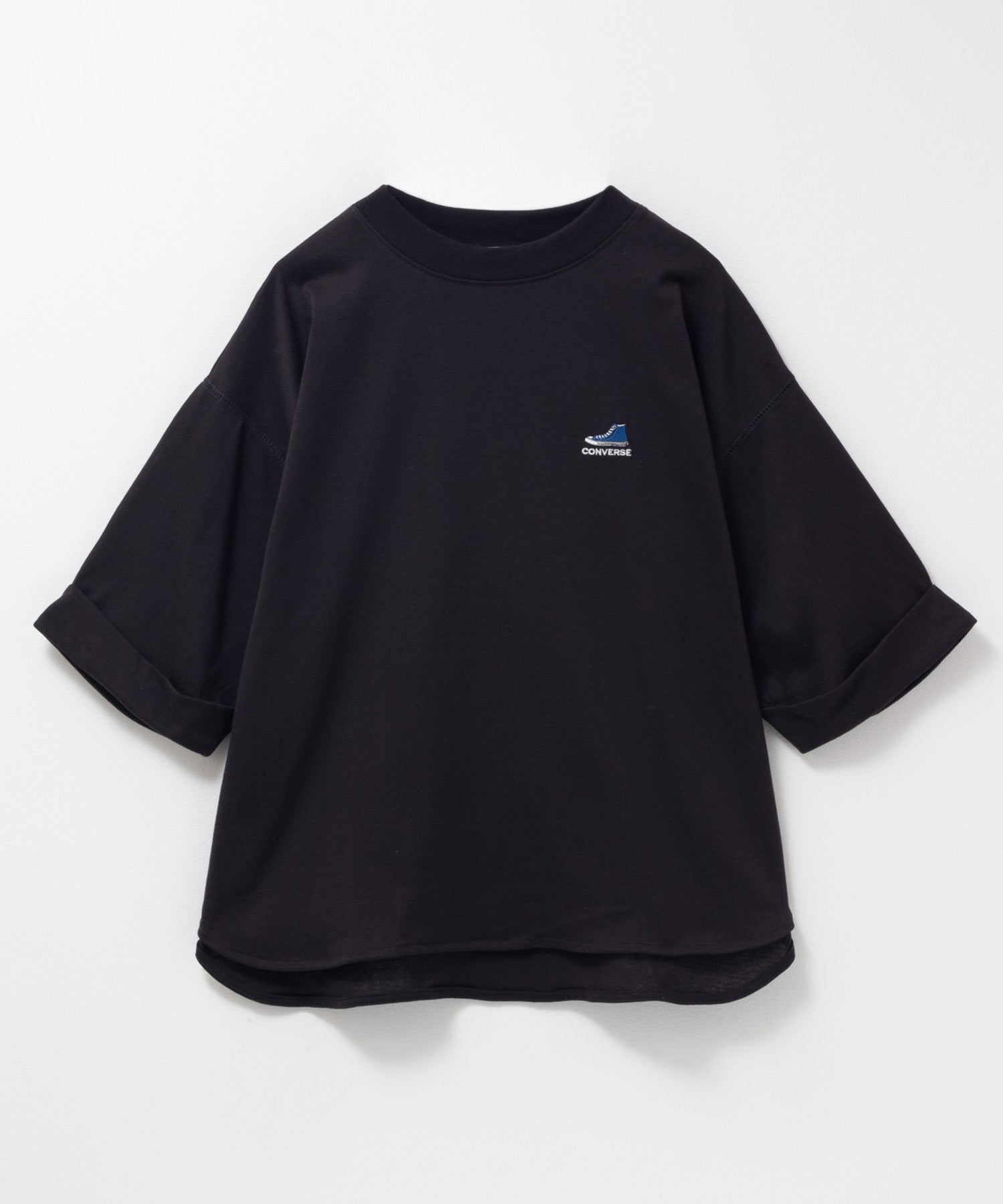 コンバース CONVERSE 袖ロールアップTシャツ （ホワイト） ホワイト