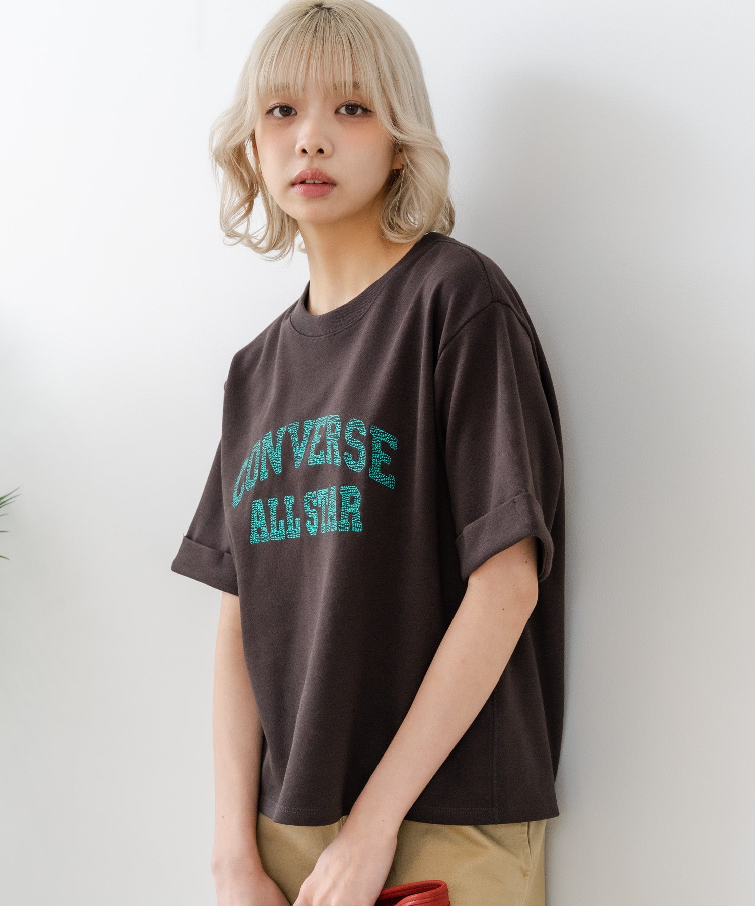 コンバース CONVERSE CONVERSE プレーティング ロールアップT （スミクロ） スミクロ