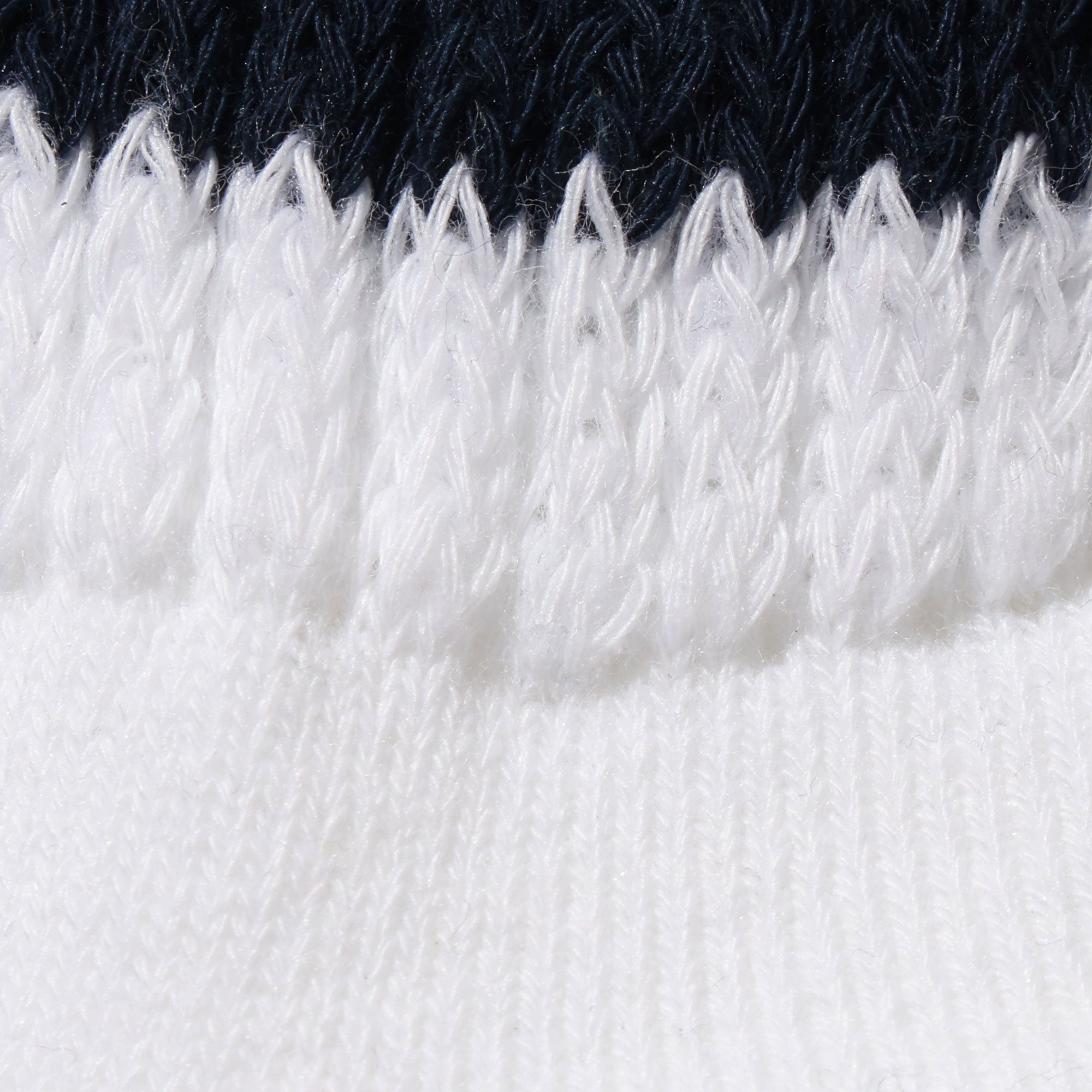 コンフィーソックス COMFY SOCKS LINE ANKLE （WHITE/CLASSIC NAVY） WHITE/CLASSIC NAVY