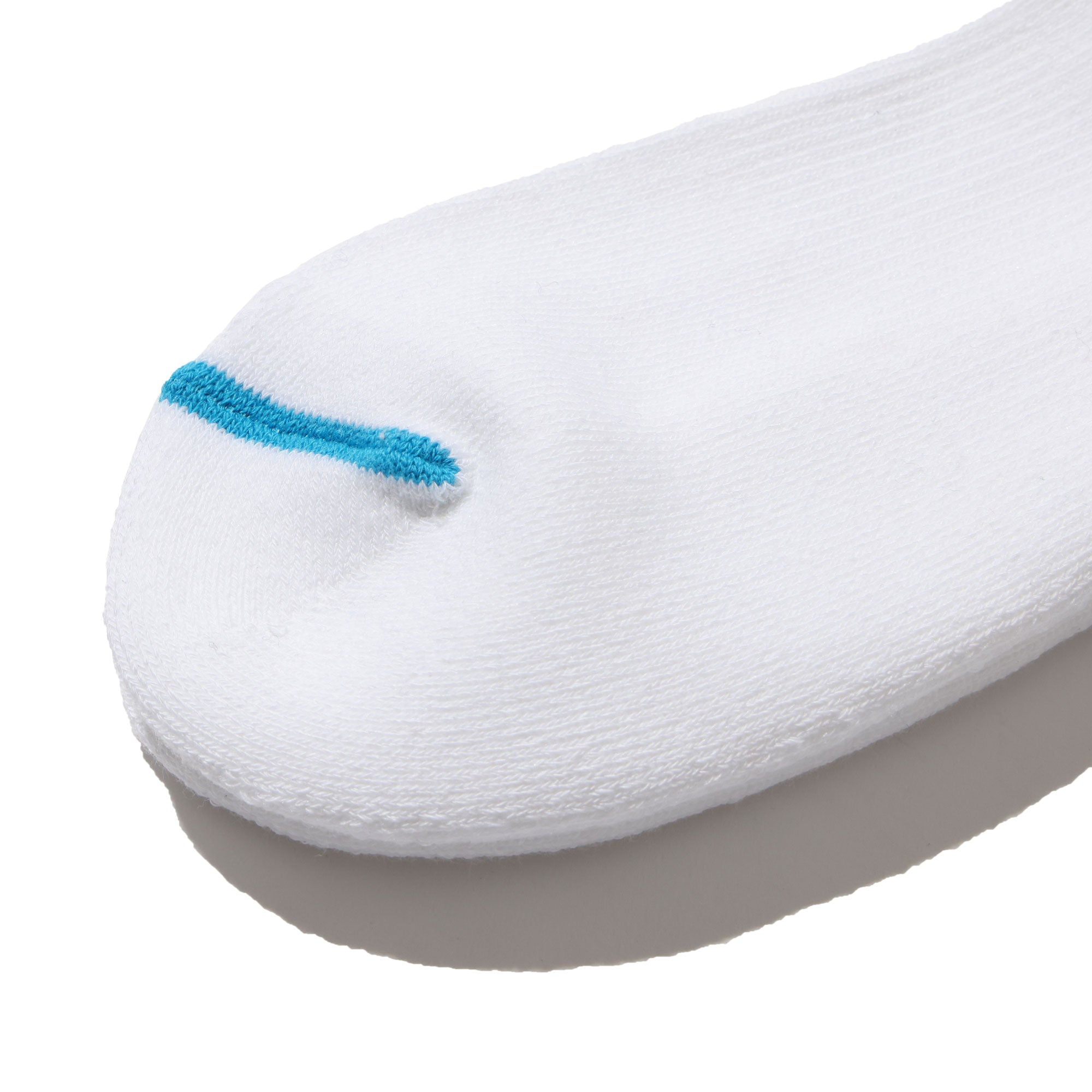 コンフィーソックス COMFY SOCKS LINE ANKLE （WHITE/AQUA） WHITE/AQUA