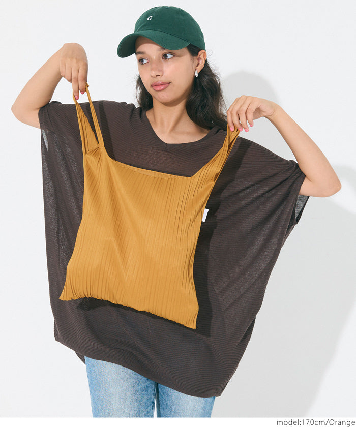 コカ coca プリーツミニバッグ （Black） Black
