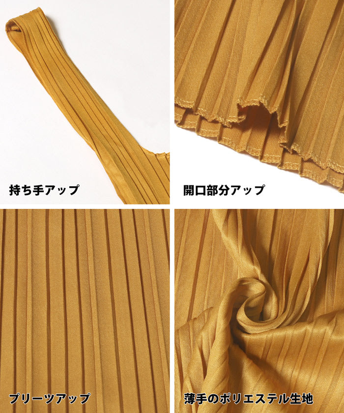 コカ coca プリーツミニバッグ （Black） Black