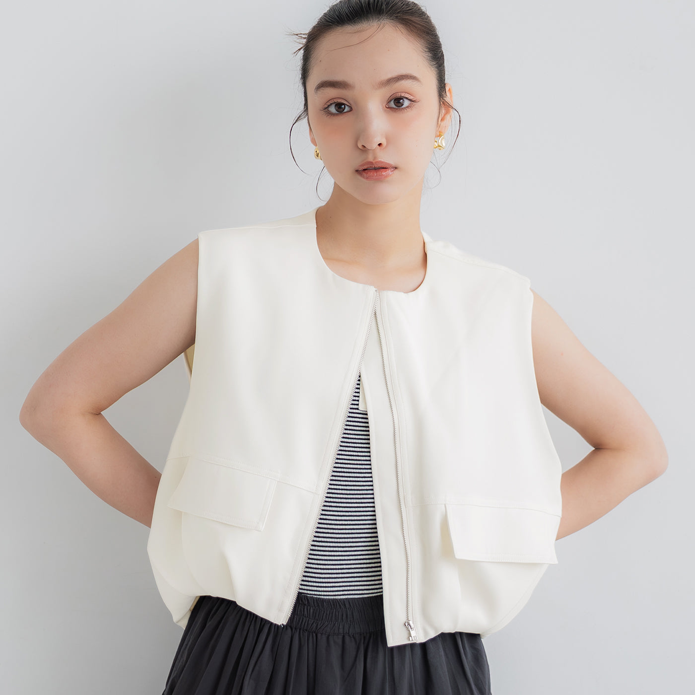 コカ coca コクーンベスト （Ivory） Ivory