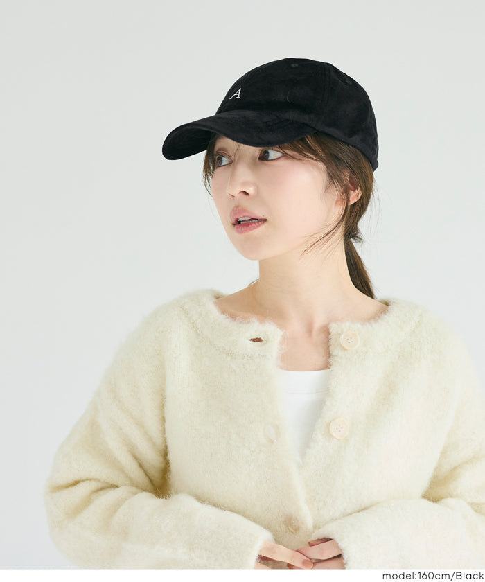 コカ coca ベロアロゴキャップ （Black） Black