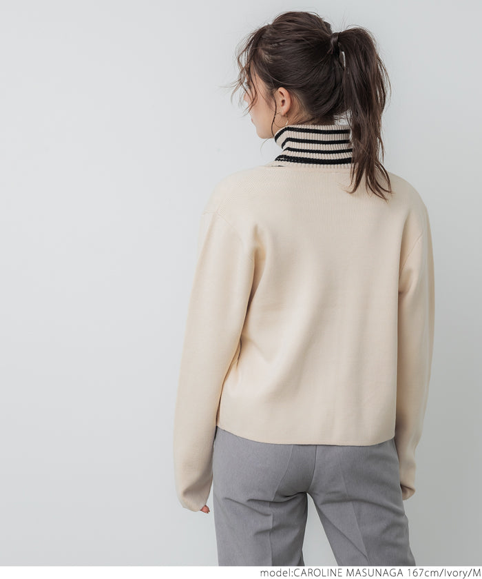コカ coca 金ボタンニットカーディガン （Ivory） Ivory