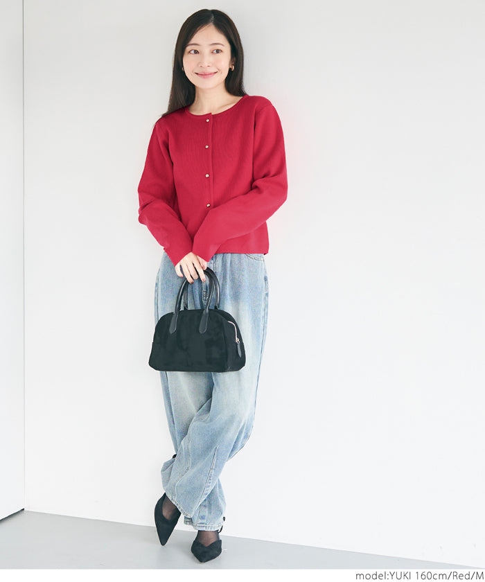 コカ coca 金ボタンニットカーディガン （Ivory） Ivory